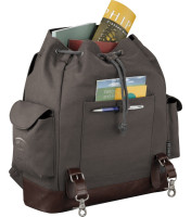 Brown classic backpack