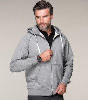 Premium gents cotton sweatshirt Voyage with hood