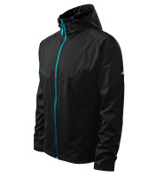 Light gents softshell Jacket Cool with reflective strips